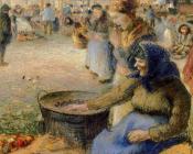 卡米耶 毕沙罗 : La Marchande de Marrons, Fiore de la St. Martin, Pontoise